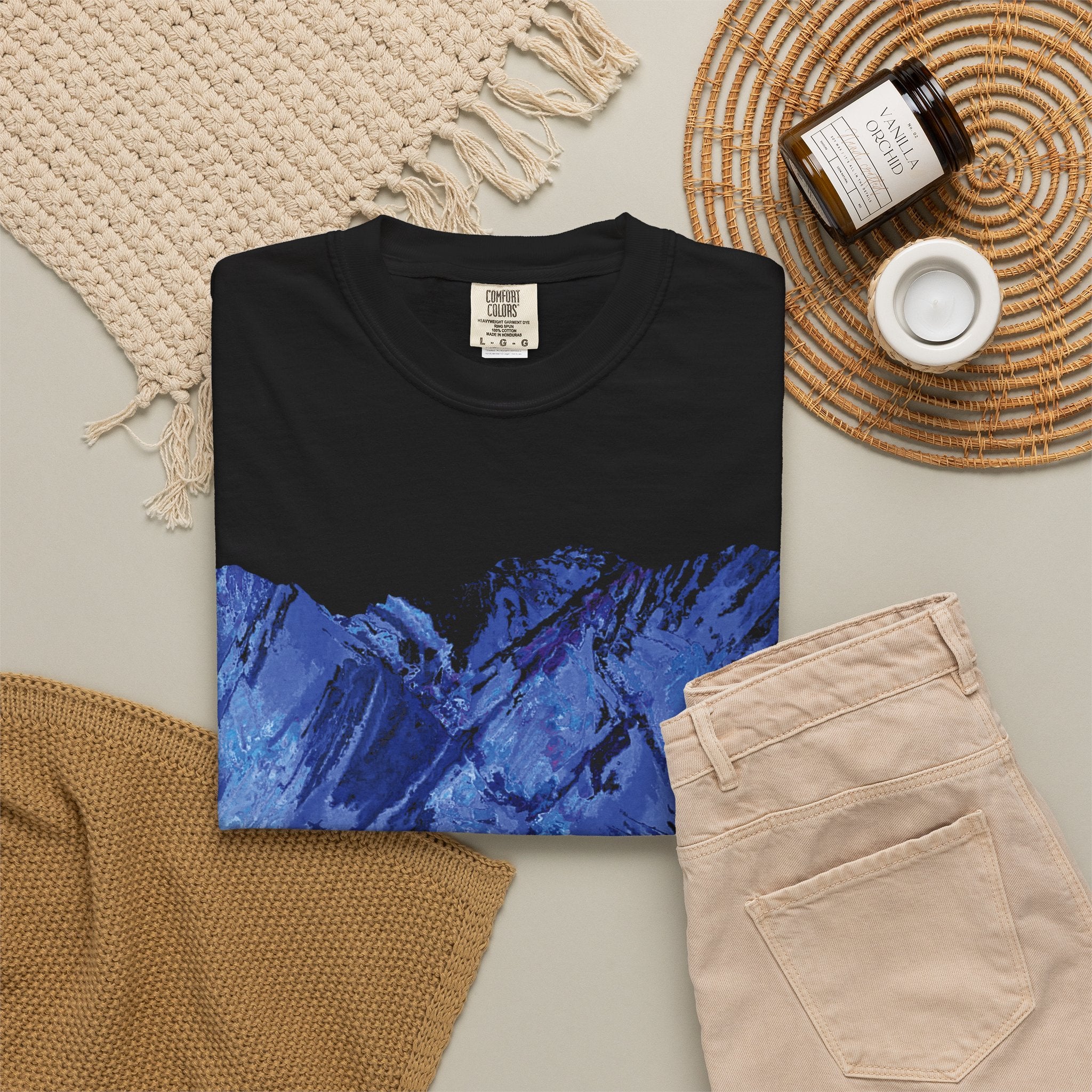 Blurred Storm Unisex T-Shirt | Abstract Storm Graphic