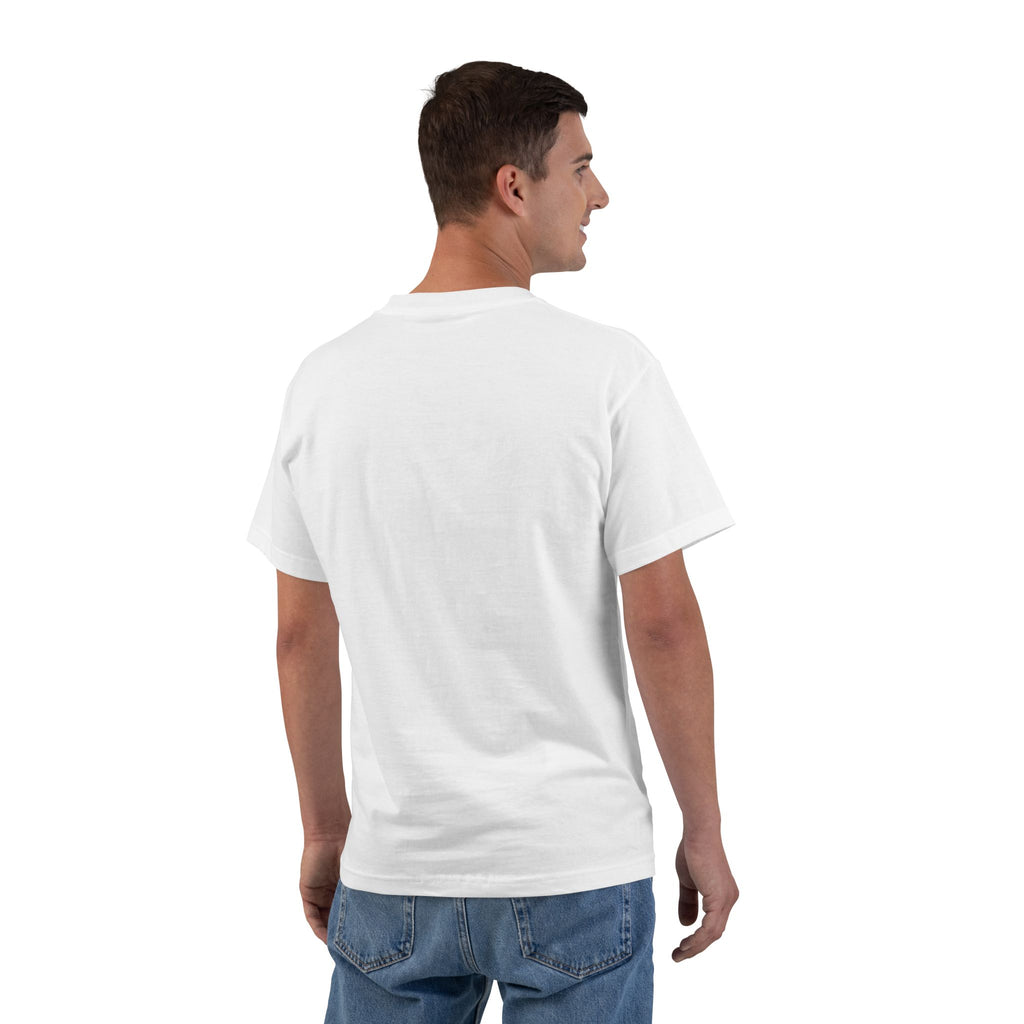 Mountain Landscape Diamond Drip T-Shirt | Blue Night Scenery