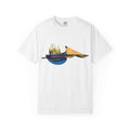 Sailing Illusion Unisex T-Shirt | Abstract Sailing Graphic
