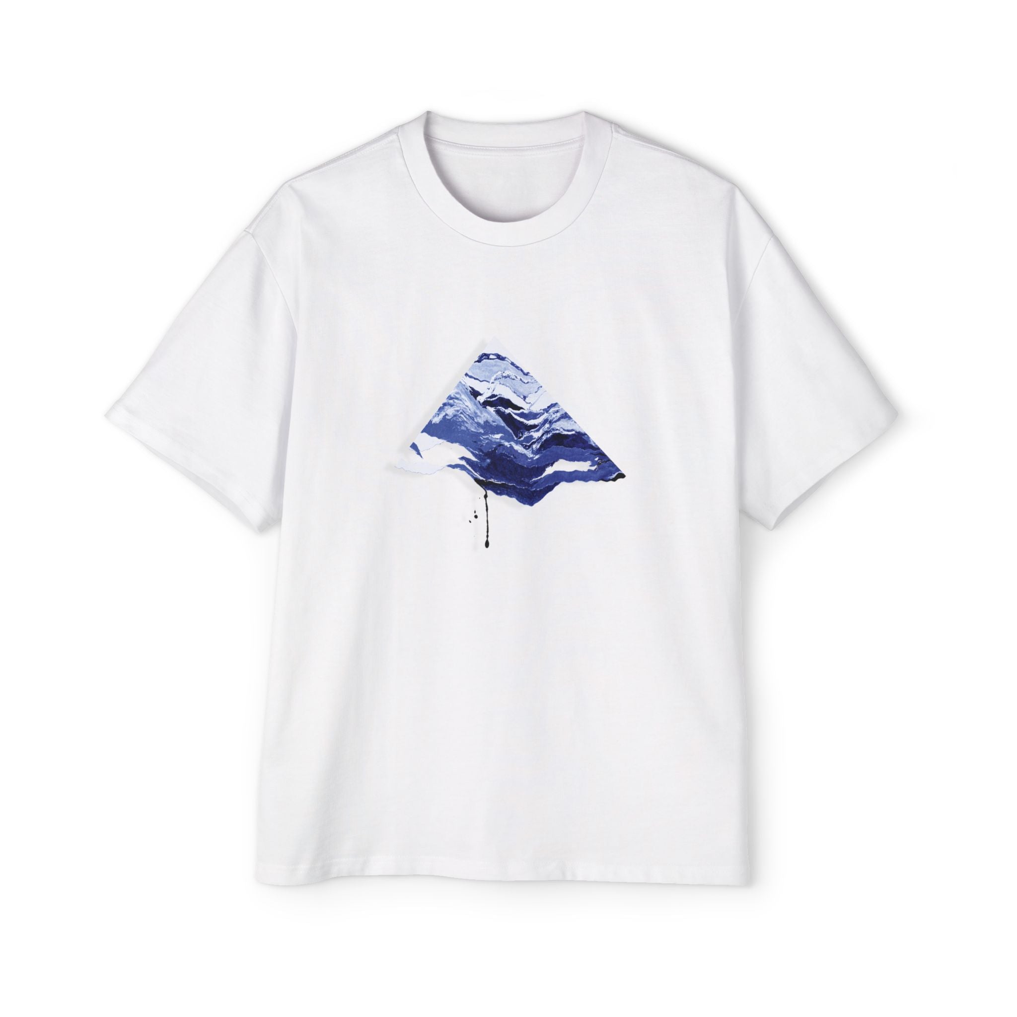 Mountain Landscape Diamond Drip Unisex T-Shirt