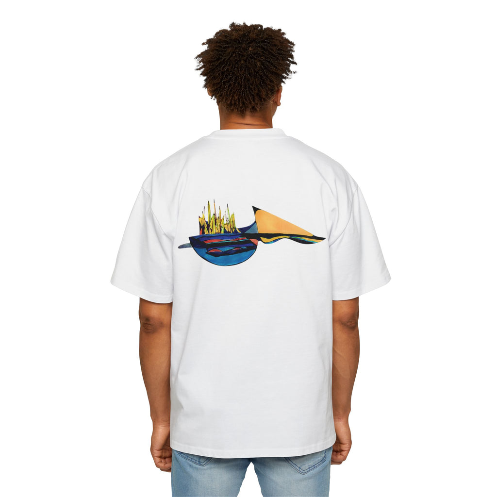Sailing Illusion (back)┃ Unisex T-Shirt