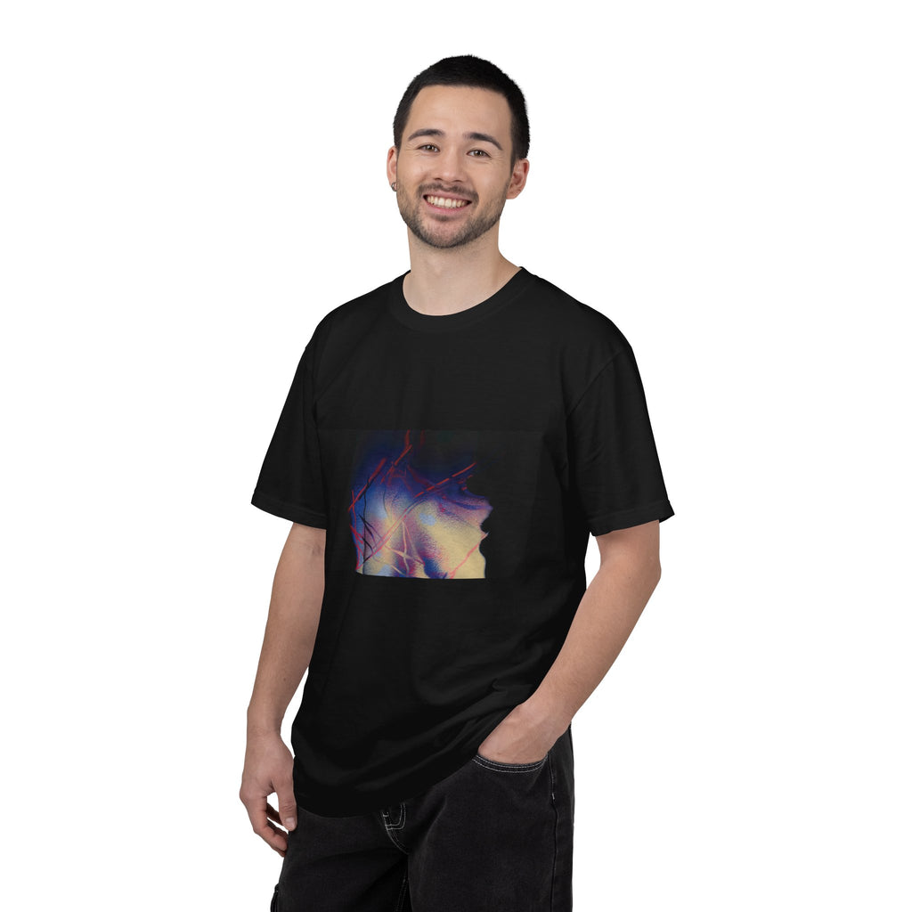 The Overwhelm Unisex T‑Shirt | Triptych Vaporwave Graphic Tee