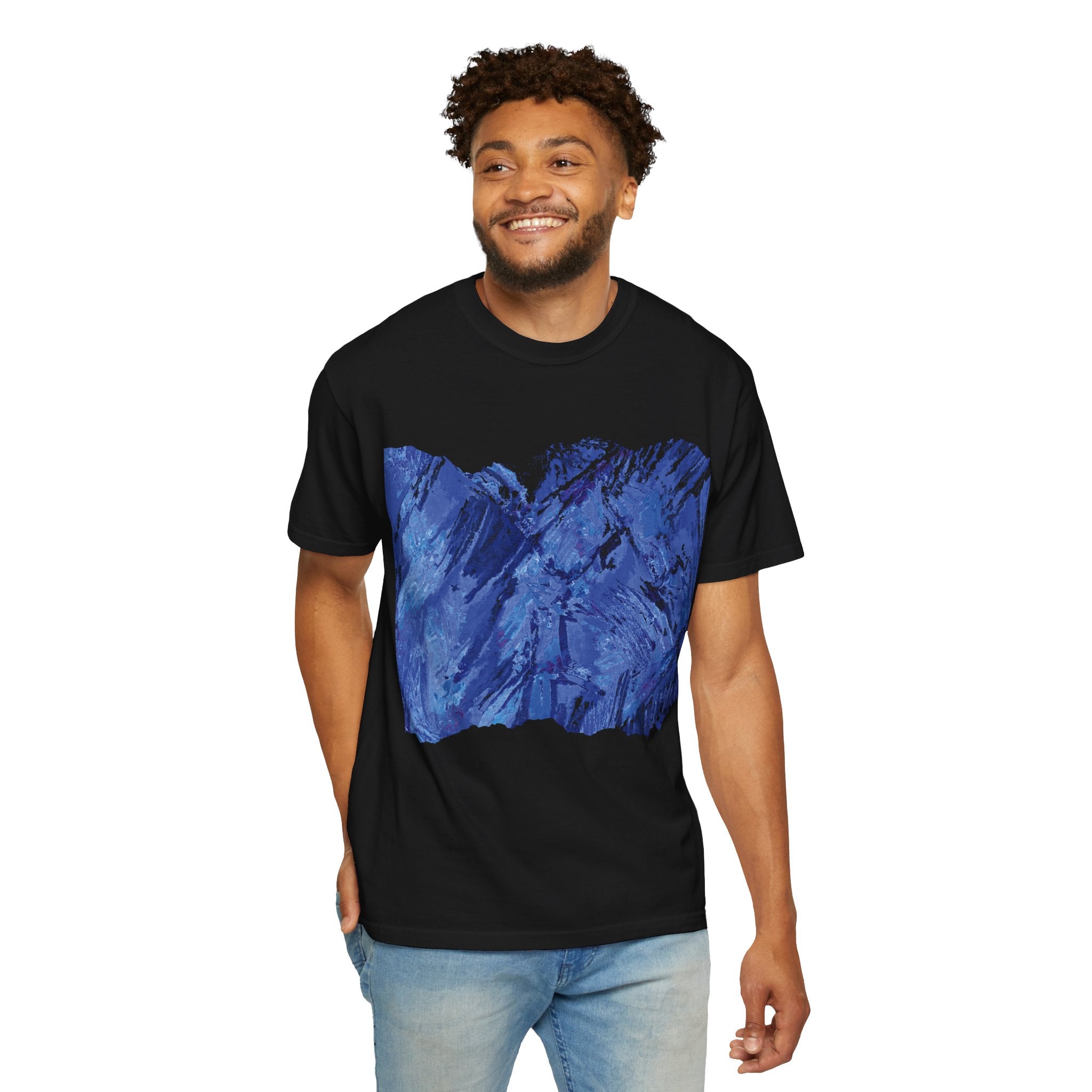 Blurred Storm Unisex T-Shirt | Abstract Storm Graphic