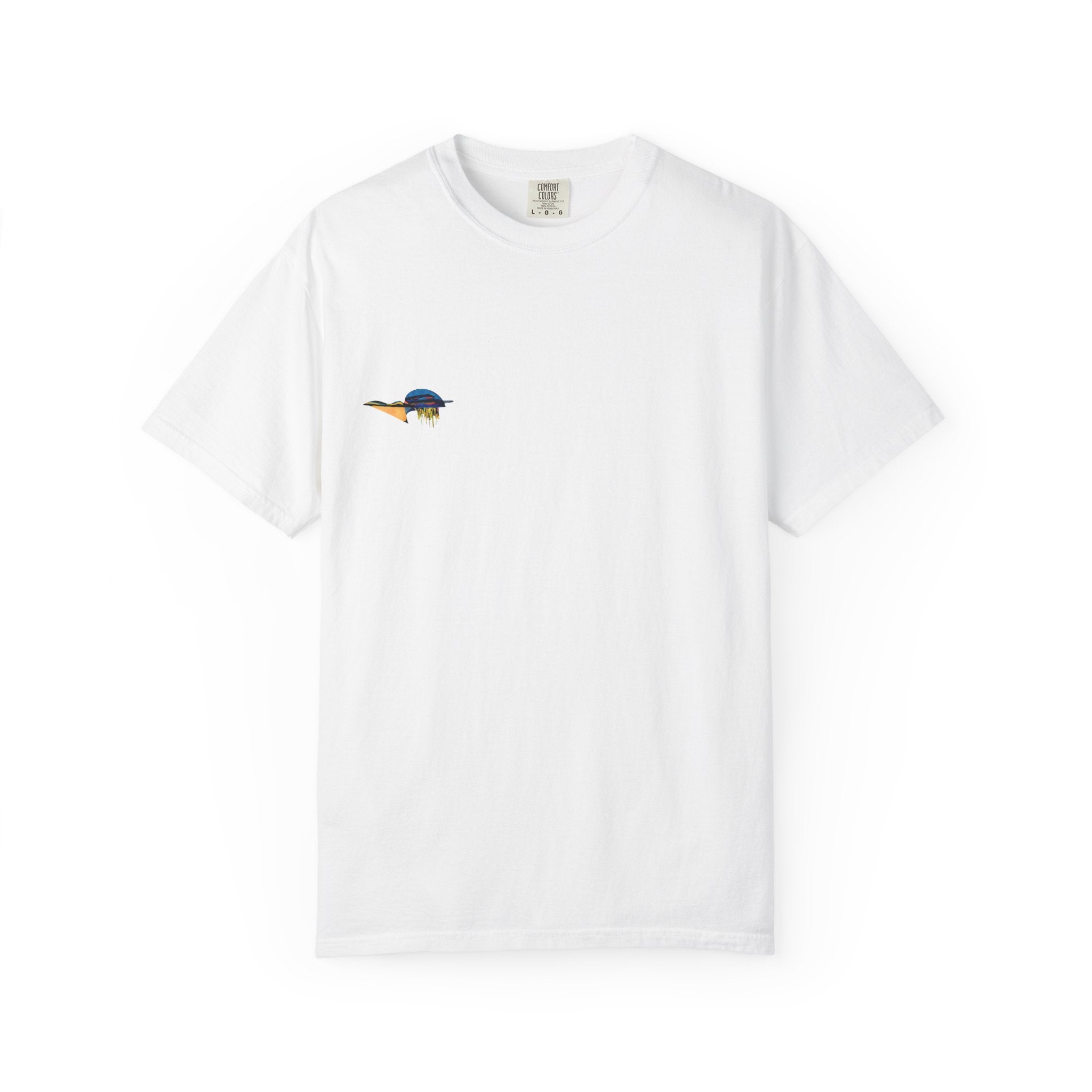 Sailing Illusion (back) Unisex T-Shirt┃ Abstract Sailing Graphic