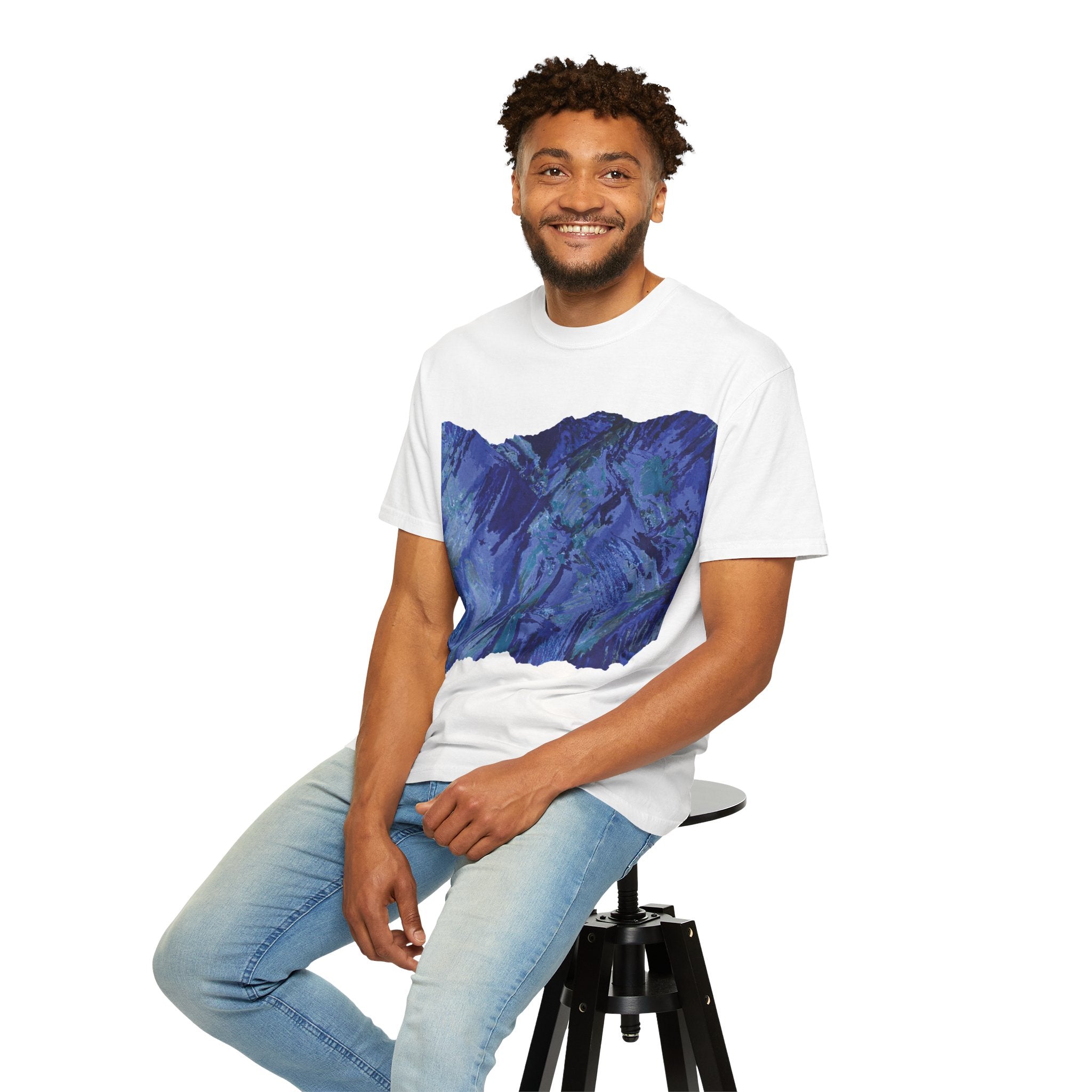 Blurred Storm Unisex T-Shirt | Abstract Storm Graphic