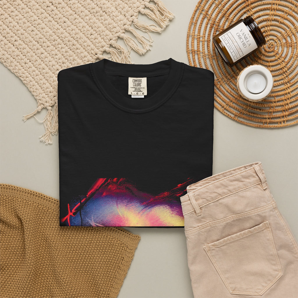 The Overwhelm pt. 2 Unisex T-shirt | Abstract Grunge Aesthetic