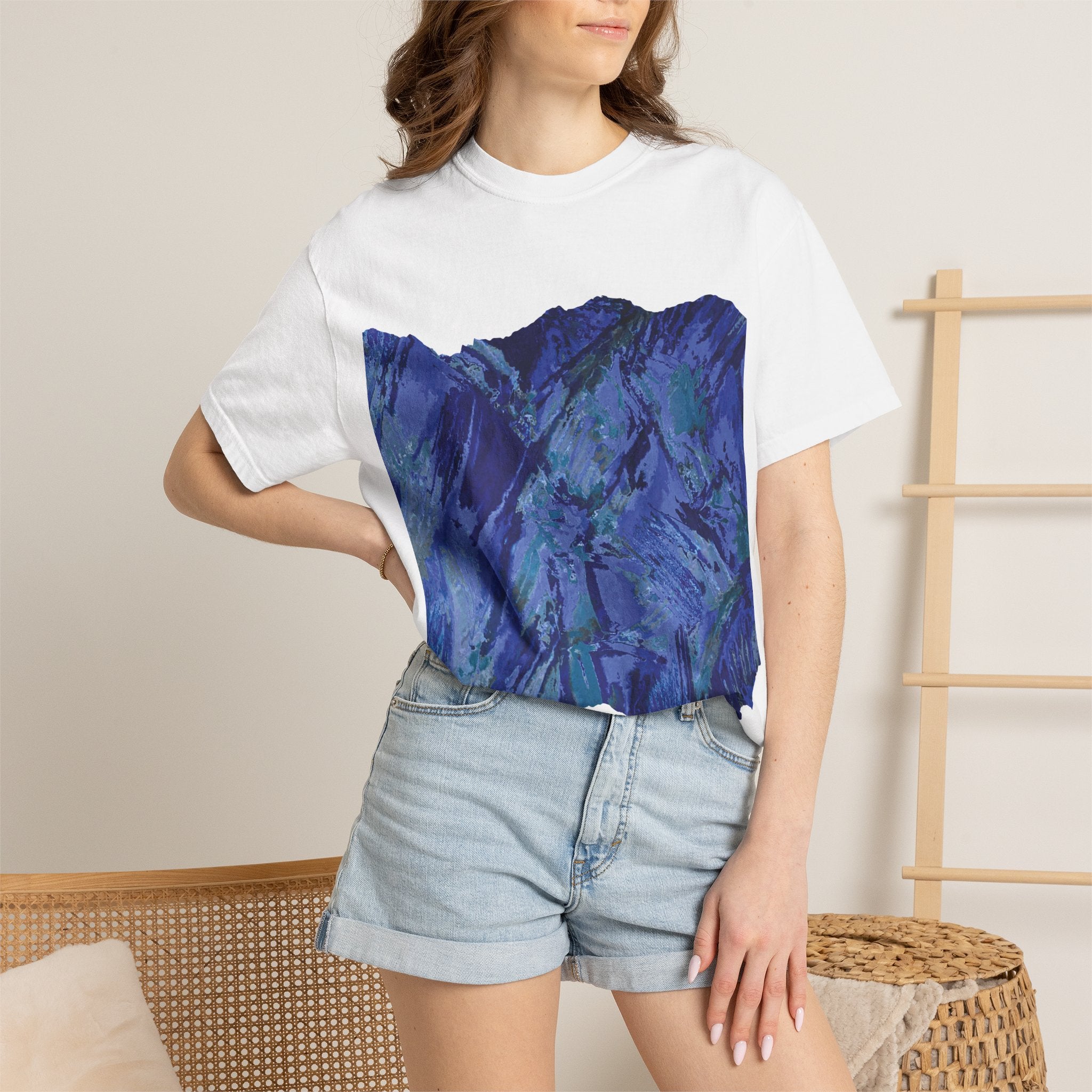Blurred Storm Unisex T-Shirt | Abstract Storm Graphic