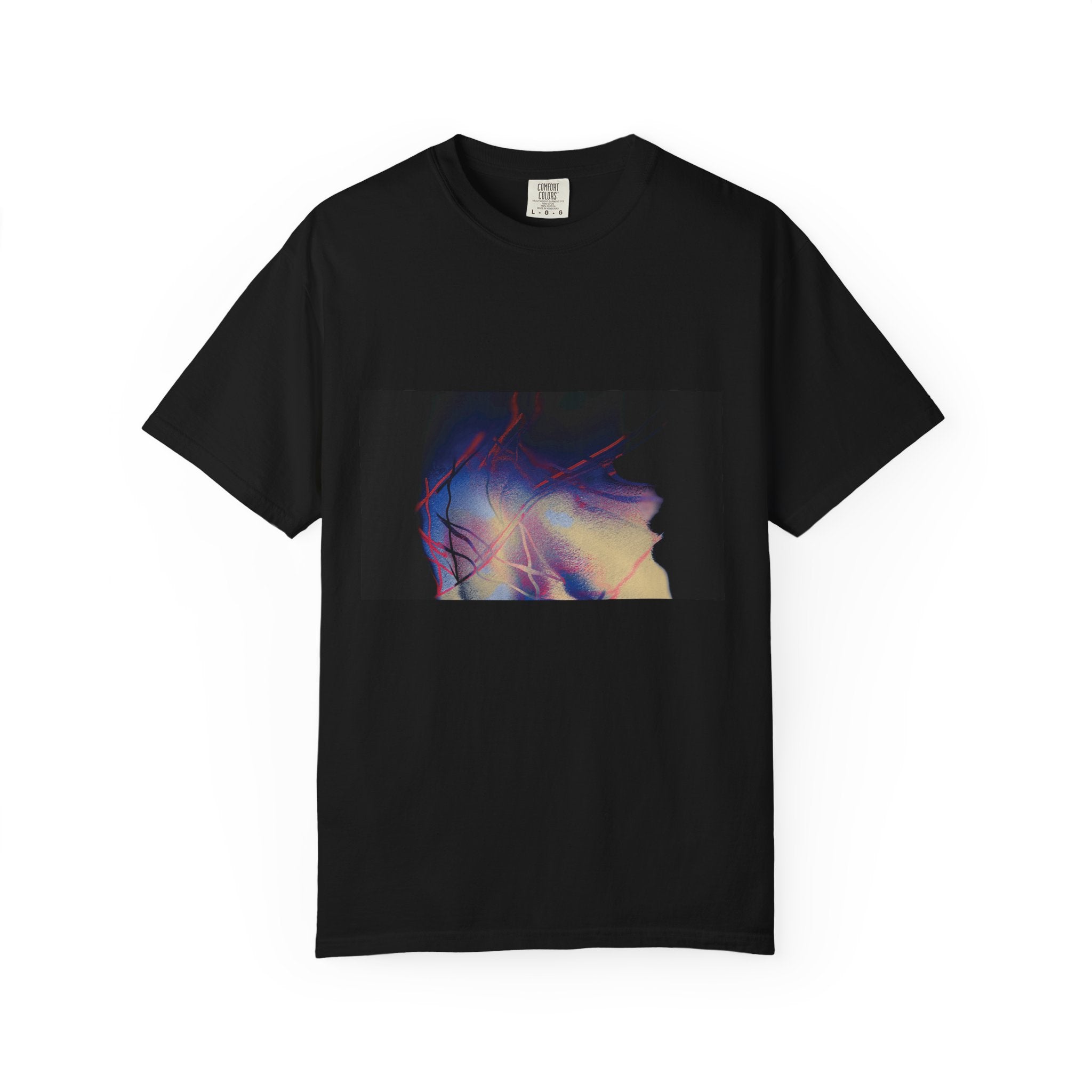 The Overwhelm Unisex T‑Shirt | Triptych Vaporwave Graphic Tee