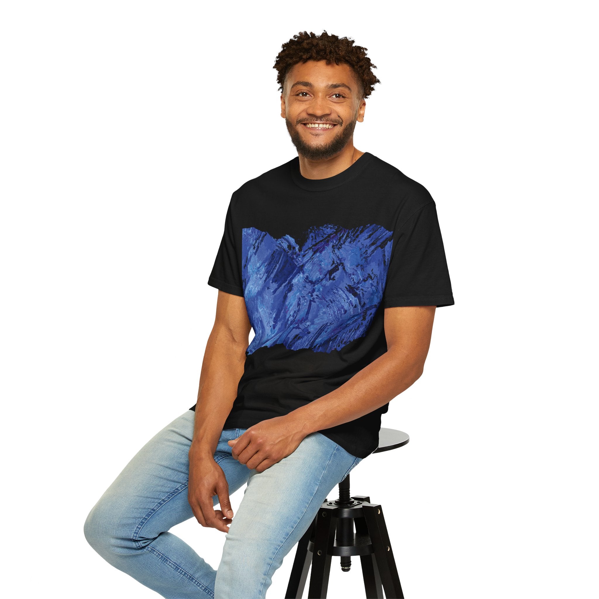 Blurred Storm Unisex T-Shirt | Abstract Storm Graphic