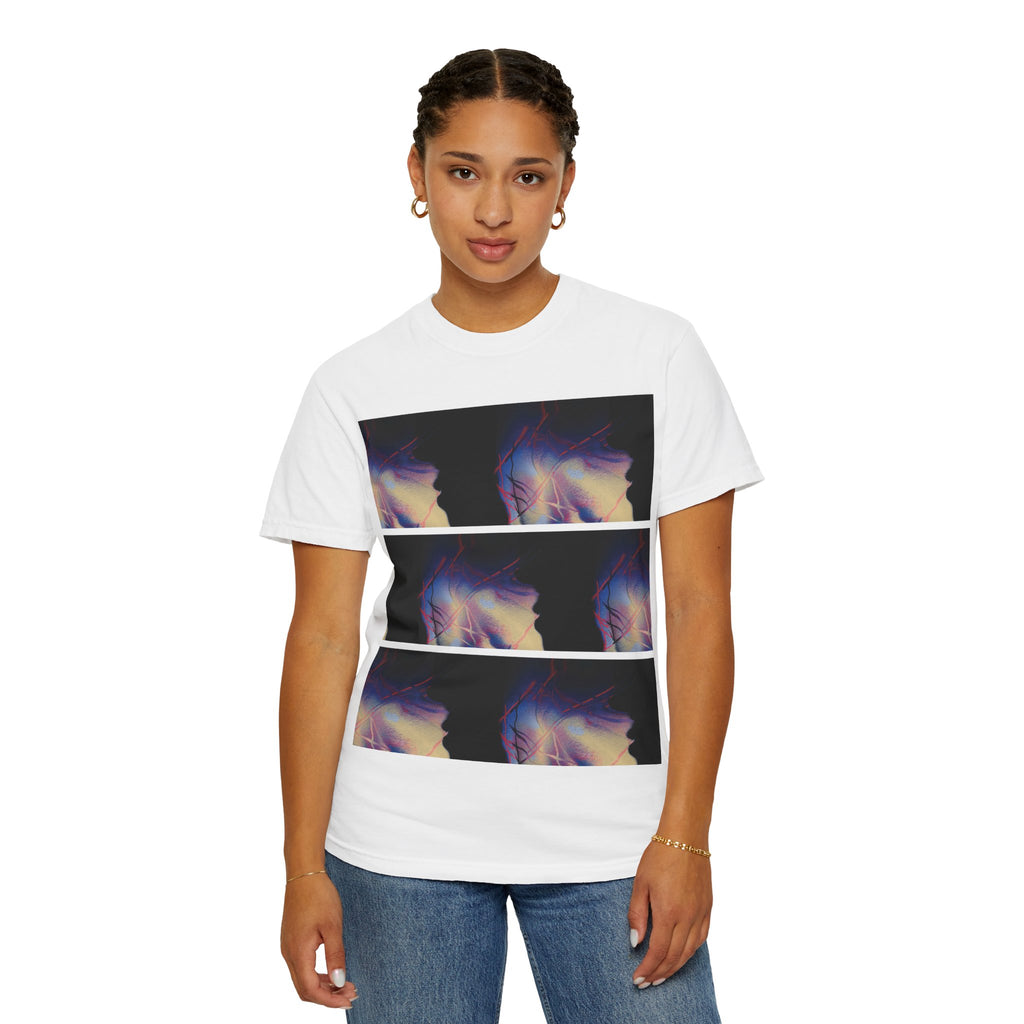 The Overwhelm Unisex T‑Shirt | Triptych Vaporwave Graphic Tee