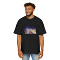 The Overwhelm Unisex T‑Shirt — Triptych Vaporwave Graphic Tee