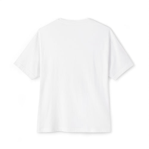 Abstract Red Wave Unisex T-Shirt | Oversized Boxy T-Shirt